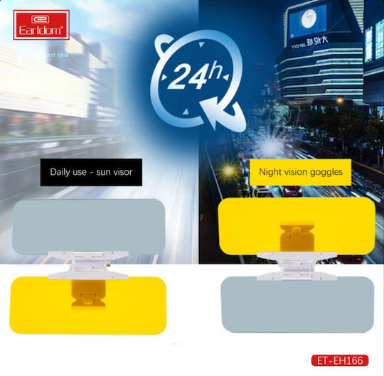 Earldom Eh166 Hd Αντιθαμβωτικό Σκίαστρο Visor 2--1 Ημέρα & Νύχτα