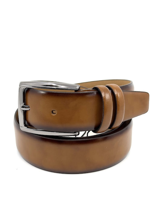 Men's Belt Leather White