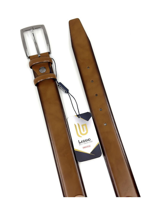 Men's Belt Leather White