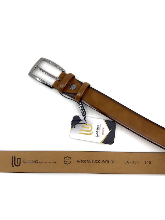 Men's Belt Leather White