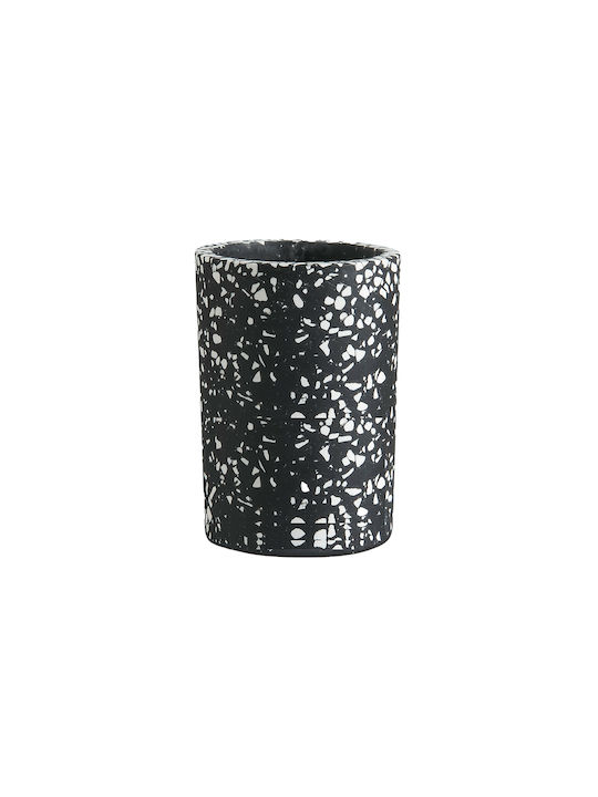 Cyclops Terrazzo Tabletop Cup Holder Plastic Black