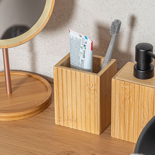 Estia Bamboo Essentials Tabletop Cup Holder Bamboo Beige