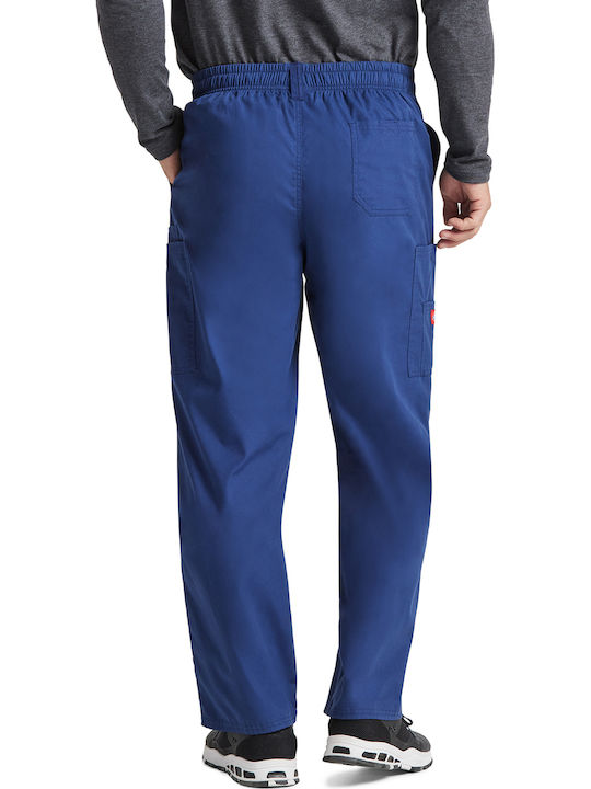 Signature Ανδρικό Παντελόνι Τζιν Cargo με Loose Straight Εφαρμογή Navy