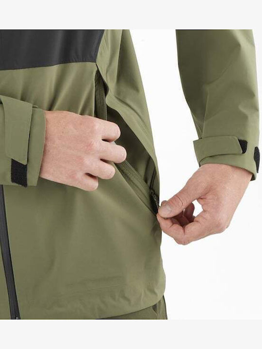 Jacke Wasserdicht Black