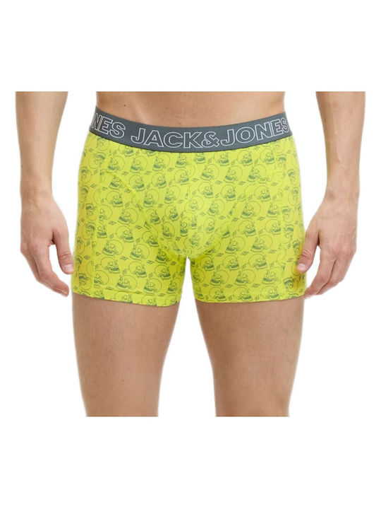 Herren Boxershorts Safety Yellow 5Packung