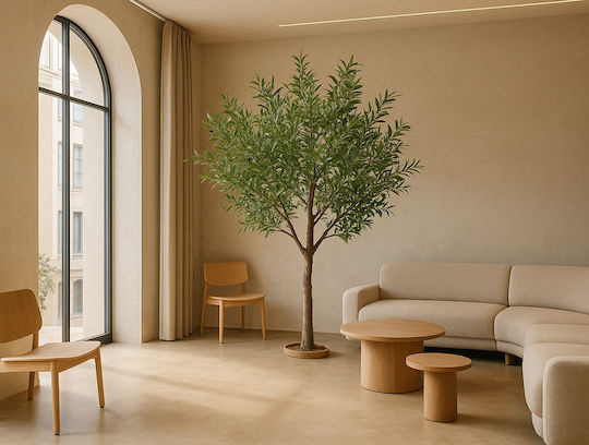 Künstlicher Baum für den Außenbereich Olive Grün 240cm Newplan