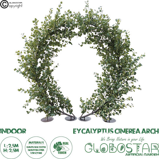 Coroană De Flori Din Eucaliptus 250cm GloboStar