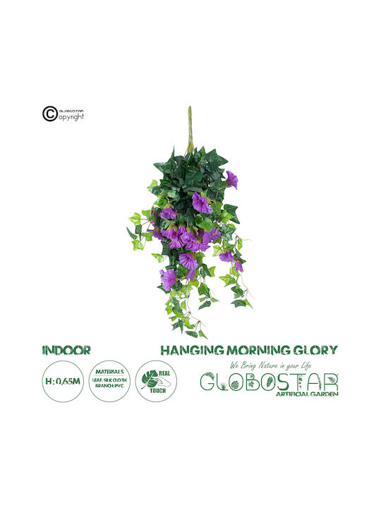 Ramură Decorativă Artificială Hortensia Purple 65cm GloboStar