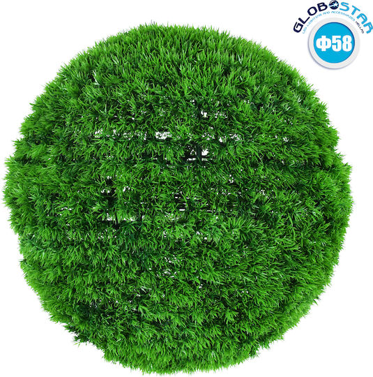 Artificial Shrub Grass Green 58cm in Box GloboStar