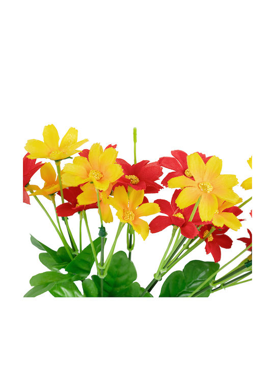 Bouquet of Artificial Flowers Daisy Yellow 35cm in Box 50pcs GloboStar