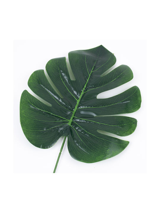 Изкуствен декоративен клон Monstera Зелен 68см GloboStar