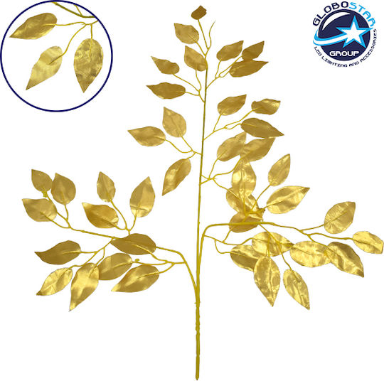 Künstlicher dekorativer Zweig Gold 27cm GloboStar