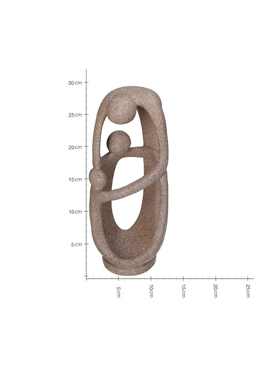 ArteLibre Decorative Statuette Polyresin 12.5x11x29.5cm 1pcs