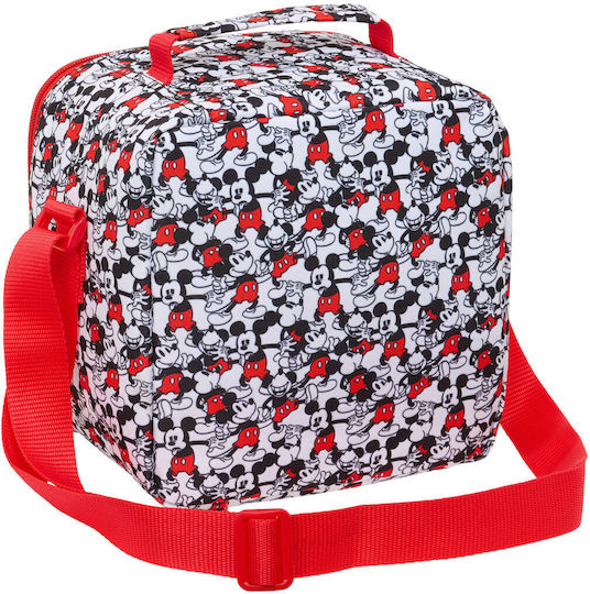 Mickey Mouse Clubhouse Школьска Термо Чанта За Храна За Ръка Червена Mickey 20x15x20см