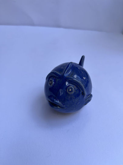 Διακοσμητικό Ψάρι από Κεραμικό Υλικό 10cm