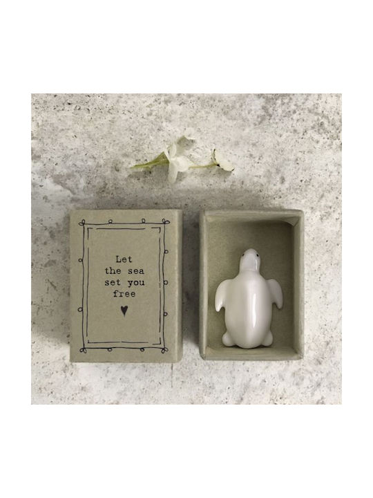 Synchronia Διακοσμητική Χελώνα από Πορσελάνη 4.5x3.4x4.5cm