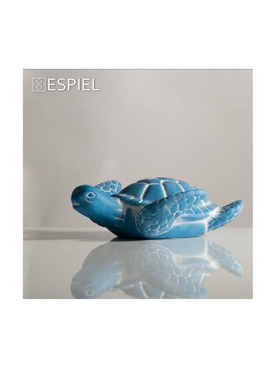 Espiel Decorative Turtle made of Ceramic 22.5x19x7cm 1pcs