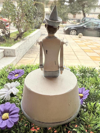 JK Home Decoration Decorative Statuette made of Plastic 15cm 1pcs