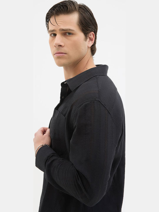 Women's Long Sleeve Shirt Black