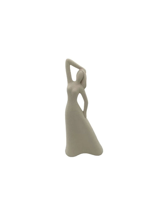 Marhome Decorative Figure made of Ceramic 18x8x18cm 1pcs