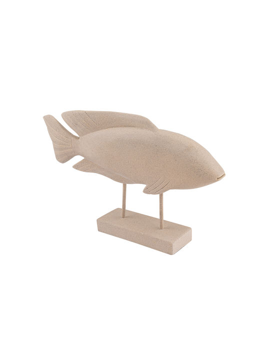 ARlight Διακοσμητικό Ψάρι από Ξύλο 32x32x32cm