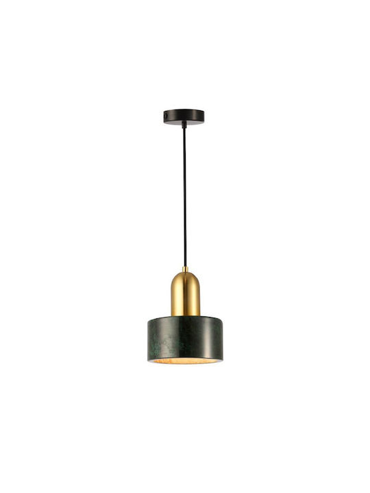 Viokef Marble Adjustable Pendant Light White with Socket E27 15x140cm