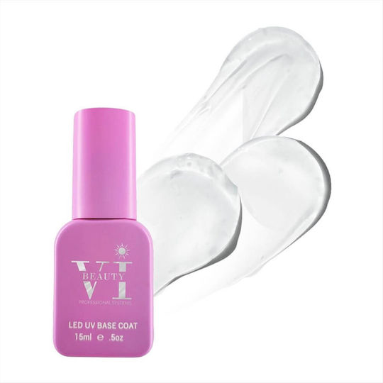 Beauty VI Base Coat για Gel Rubber 15ml