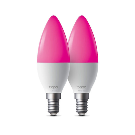 TP-LINK Smart Bulb LED 4.8W for Socket E14 RGBW 470lm