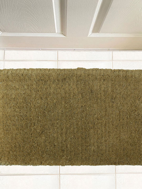 San Lorentzo Πατάκι Εισόδου από Κοκοφοίνικα Plain 45x75εκ.