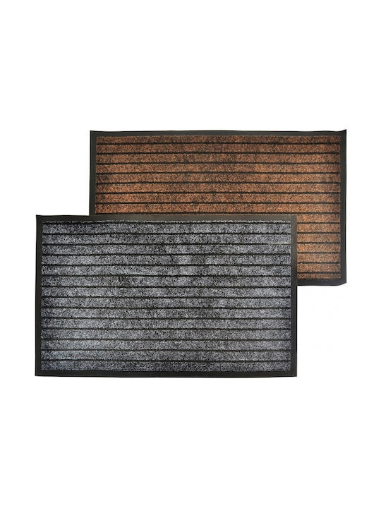 Sidirela Entrance Mat Carpet with Anti-slip Backing Doura Gray 50x85cm