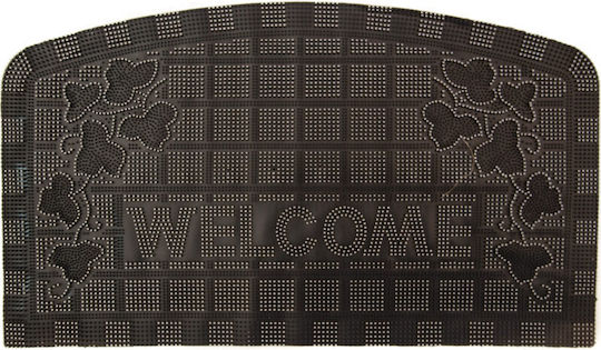 Viosarp Covoare De Intrare Antiderapant Negru 45x75cm