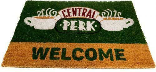 Pyramid International Entrance Mat made of Coir Friends: Central Perk Welcome Green 40x60cm