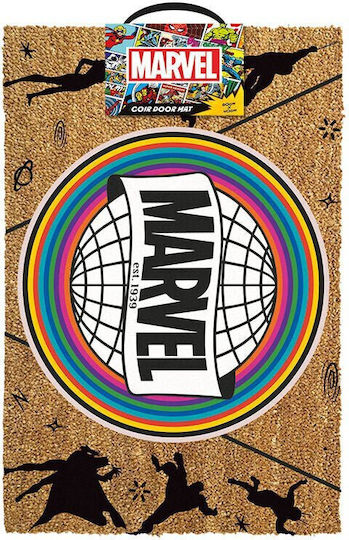 Pyramid International Входен Килим Marvel Energized Кафяв 40x60см GP86384 Кафяв