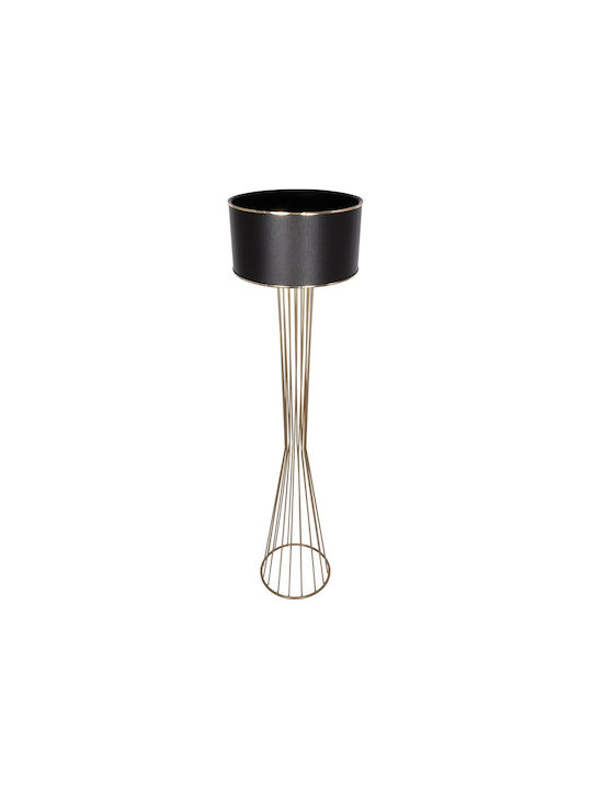 GloboStar Nova Floor Lamp H155xW38cm. with Socket for Bulb E27 Gold