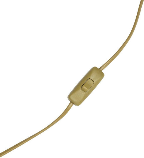 GloboStar Nova Stehleuchte H155xB38cm. mit Fassung für Lampe E27 Gold