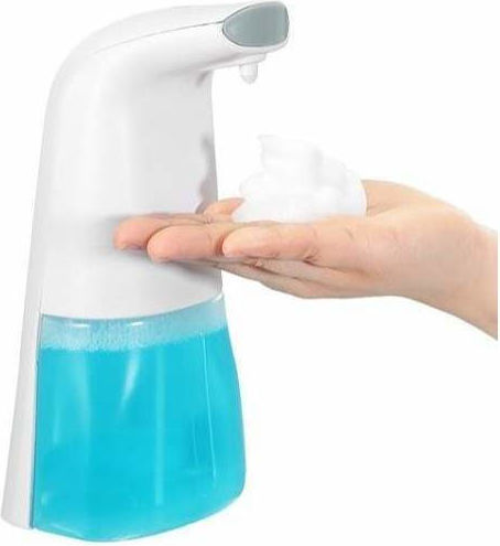 Dispenser Dozator Bucătărie Plastic cu Distribuitor Automat Alb 250ml