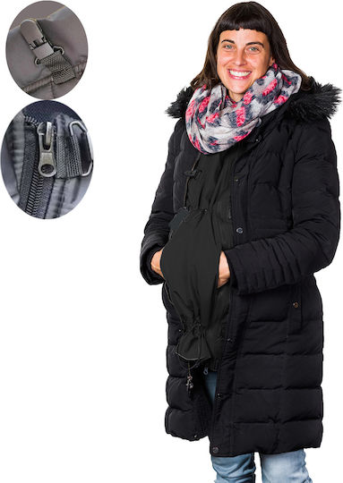 Black Extension Cover Backpack Maternity