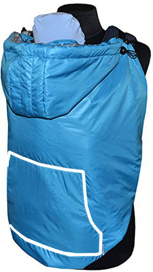 Very Thick Cover Sling Kangaroo Ergonomic Backpack Light Blue
