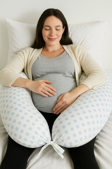 Kikka Boo Pregnancy & Nursing Pillow White 150cm