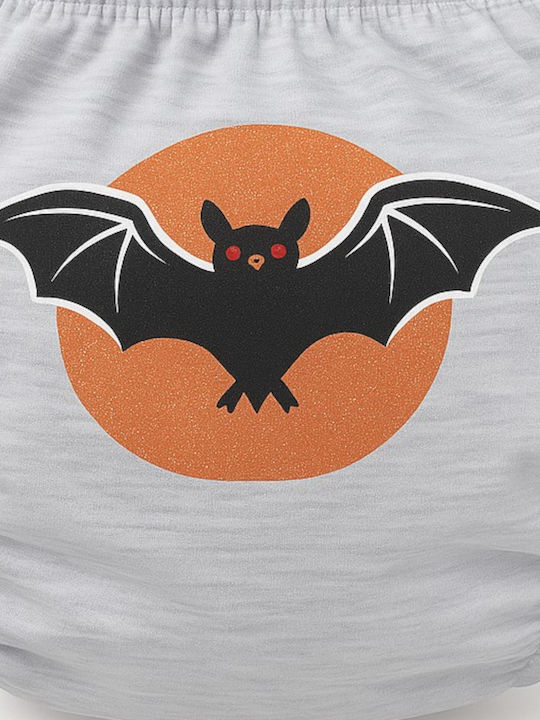 Poopes Παιδικό Βρακάκι Bat Grey Poopes Παιδικό Βρακάκι Bat Grey