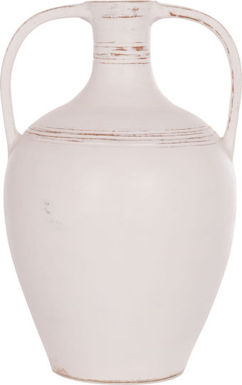 HomeMarkt Decorative Vase Feax White 35x35x58cm