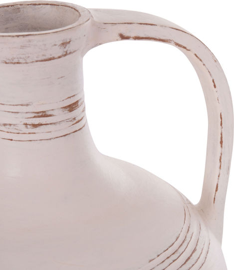 HomeMarkt Decorative Vase Feax White 35x35x58cm