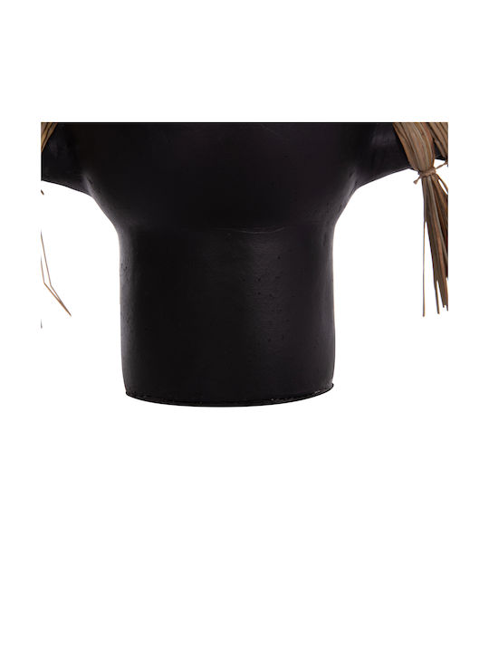 HomeMarkt Decorative Vase Alica Black 64x22x38cm