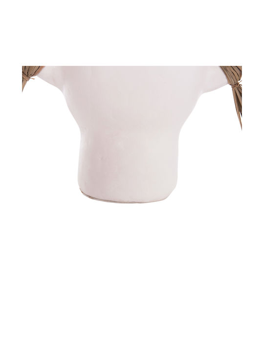 HomeMarkt Decorative Vase Alica White 55x19x34cm