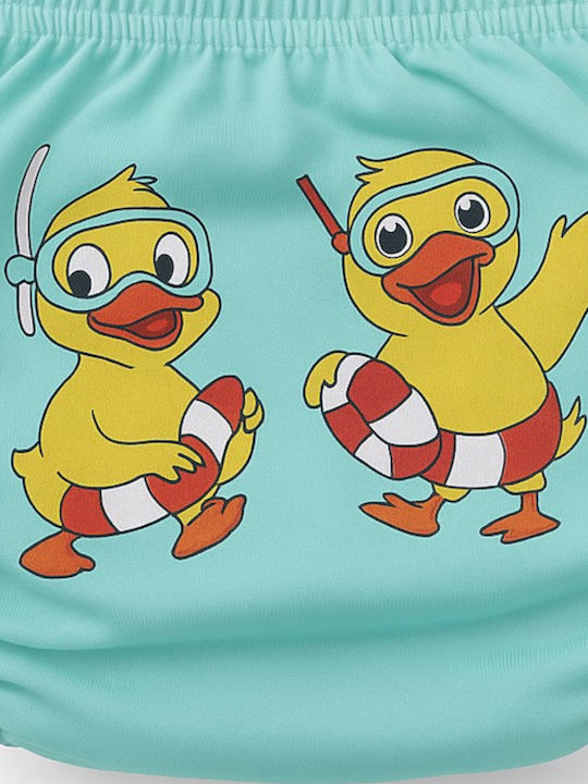 Poopes Duck Under Sea Kids' Brief Mint