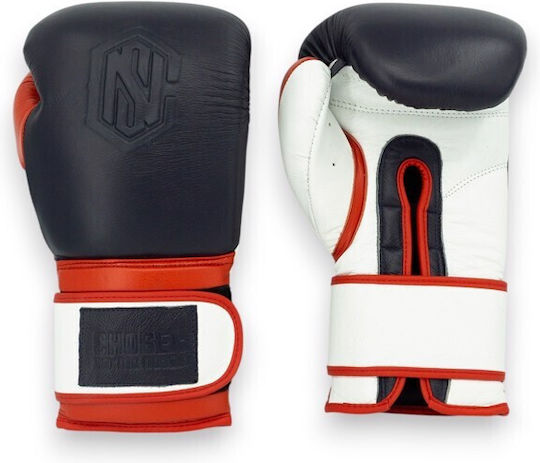 Chosen Boxing Gloves Leather for Competition Blue