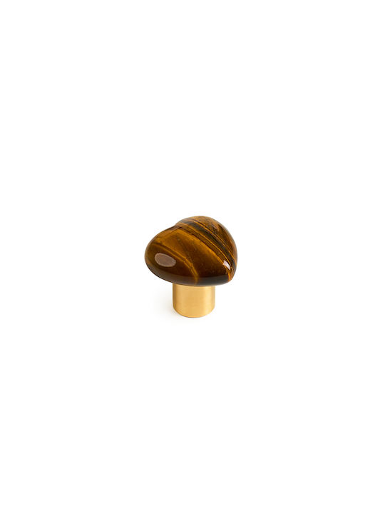 Handgriff Möbelgriff aus Kristall in Gold Farbe 1Stück