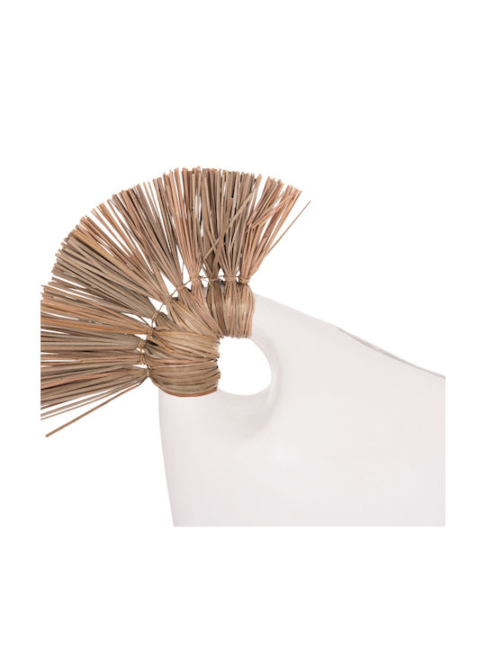 HomeMarkt Decorative Number Alica2 made of Ceramic Material 44x18x50cm 1pcs
