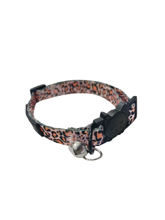 Madpet Περιλαίμιο Γάτας Ροζ Cheetah 1.0x19-32cm