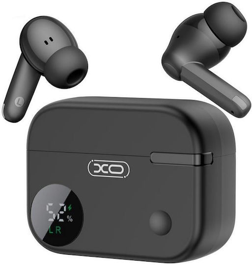 XO G34 In ear Bluetooth хендсфри Слушалки с Кутийка за Зареждане Черен